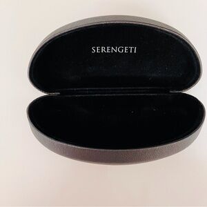 Serengeti Black Sunglasses Hard Case